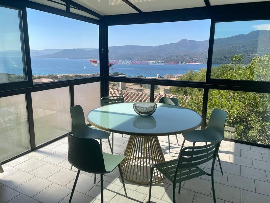 Charmante Petite Maison Magnifique Vue Mer Propriano  Luaran gambar