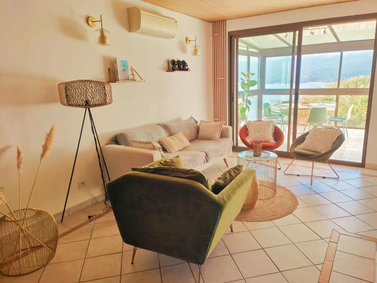 Charmante Petite Maison Magnifique Vue Mer Propriano  Luaran gambar
